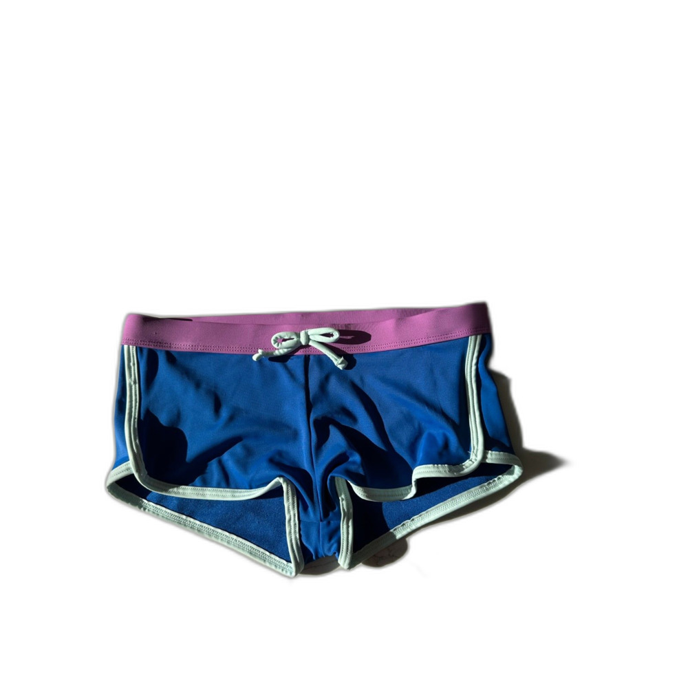 NWT DSG Girls Swim Short Energized Blue Size Large